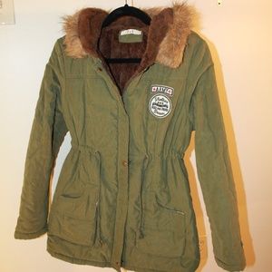 NEVER BEEN WORN Army Green Jacket